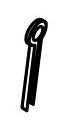 KOHLER Pin, 3/32 Dia X 1/2