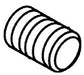 KOHLER Nipple, 3/8-18 Npt X 7/8