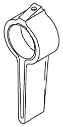 KOHLER Serrated Lever Handle