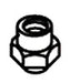 KOHLER Nut, 8-32Nc-2B