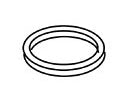 KOHLER Gasket, 1.138Id X 1.245Od