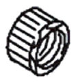 KOHLER Ball Nut F/Pu Ro