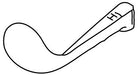 KOHLER Handle, 4 Blade Hot