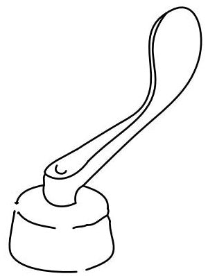 KOHLER Handle Sa, 4 Blade Cold