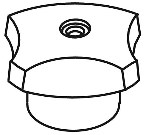 KOHLER Handle, 4 Arm Hot