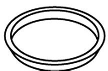 KOHLER Gasket, Polyethylene