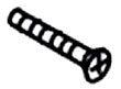 KOHLER Screw, 8-32 X 1.25, Oval Countersunk