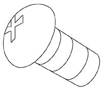 KOHLER Screw 8-32 X .375