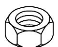 KOHLER Nut, .375-16Unc-2B