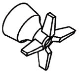 KOHLER 4-Prong Hdl & Bonnet Assy
