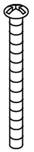 KOHLER Screw, 8-32 X 1.44, Oval Head Phillips