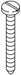 KOHLER Screw, Tapping 8 X 1.5