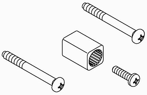 KOHLER K-1086256 Hardware Assembly