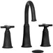 Riobel MMRD08 Momenti Widespread Lavatory Faucet with C-Spout