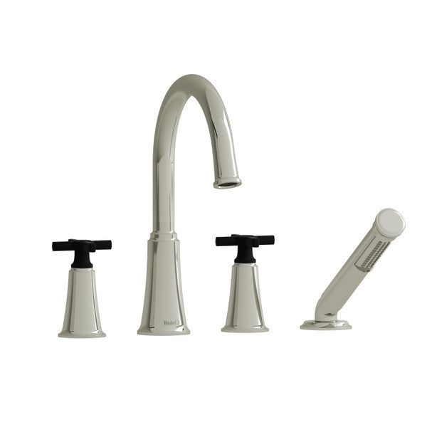 Riobel MMRD08 Momenti Widespread Lavatory Faucet with C-Spout