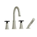 Riobel MMRD12 Momenti 4-Hole Deck Mount Tub Filler with C-Spout