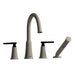 Riobel MMRD12 Momenti 4-Hole Deck Mount Tub Filler with C-Spout