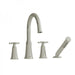 Riobel MMRD12 Momenti 4-Hole Deck Mount Tub Filler with C-Spout