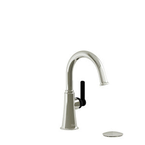 Riobel MMRDL01 Momenti Single Handle Tall Lavatory Faucet with C-Spout