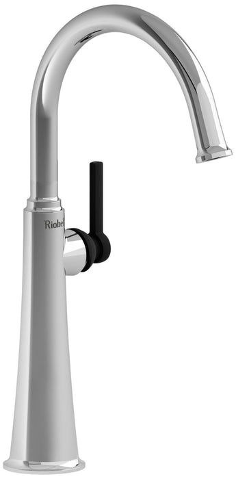 Riobel MMRDL01 Momenti Single Handle Tall Lavatory Faucet with C-Spout