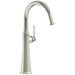 Riobel MMRDL01 Momenti Single Handle Tall Lavatory Faucet with C-Spout