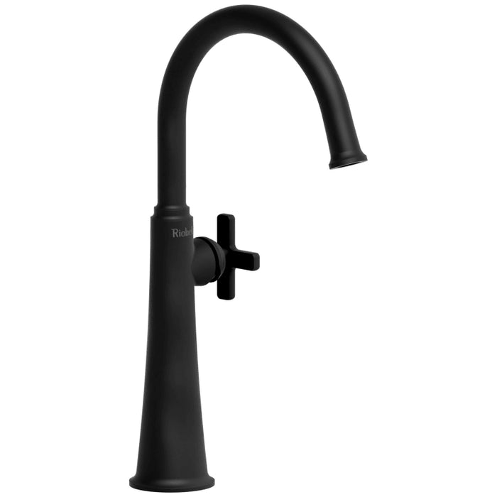 Riobel MMRDL01 Momenti Single Handle Tall Lavatory Faucet with C-Spout