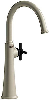 Riobel MMRDL01 Momenti Single Handle Tall Lavatory Faucet with C-Spout