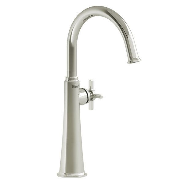 Riobel MMRDL01 Momenti Single Handle Tall Lavatory Faucet with C-Spout