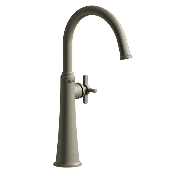 Riobel MMRDL01 Momenti Single Handle Tall Lavatory Faucet with C-Spout