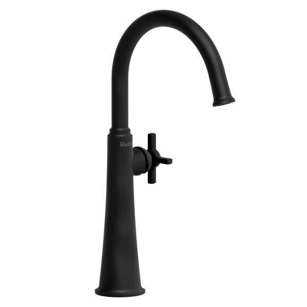 Riobel MMRDL01 Momenti Single Handle Tall Lavatory Faucet with C-Spout