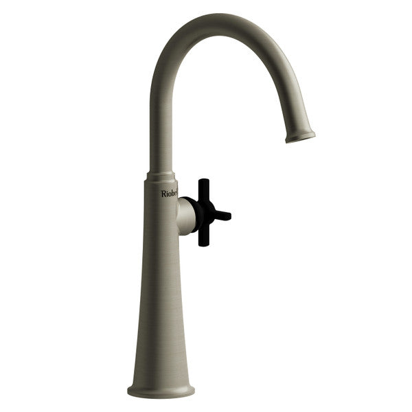 Riobel MMRDL01 Momenti Single Handle Tall Lavatory Faucet with C-Spout