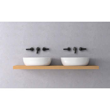 Riobel MMSQ03 Momenti Wall Mount Lavatory Faucet