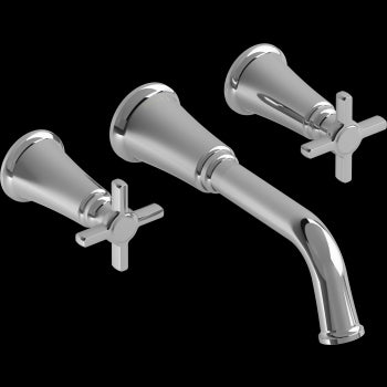 Riobel MMSQ03 Momenti Wall Mount Lavatory Faucet