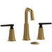 Riobel MMSQ08 Momenti Widespread Lavatory Faucet with U-Spout