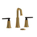 Riobel MMSQ08 Momenti Widespread Lavatory Faucet with U-Spout