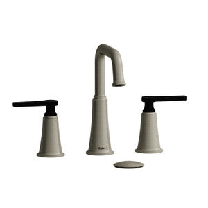 Riobel MMSQ08 Momenti Widespread Lavatory Faucet with U-Spout