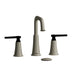 Riobel MMSQ08 Momenti Widespread Lavatory Faucet with U-Spout