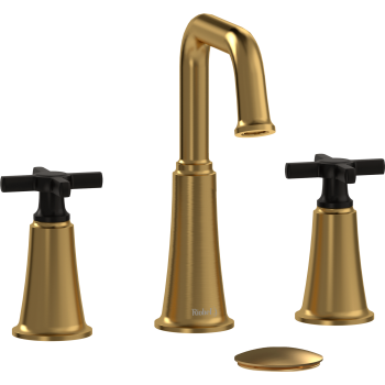 Riobel MMSQ08 Momenti Widespread Lavatory Faucet with U-Spout