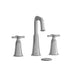Riobel MMSQ08 Momenti Widespread Lavatory Faucet with U-Spout