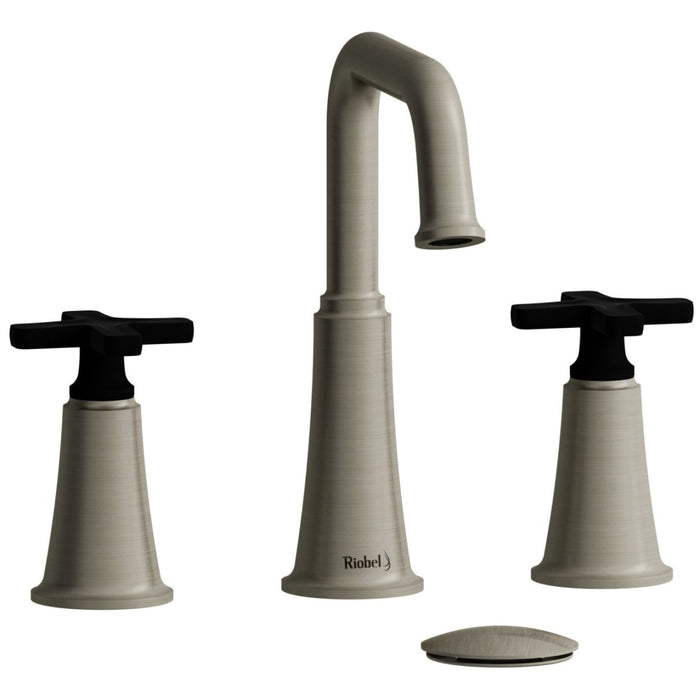 Riobel MMSQ12 Momenti 4-Hole Deck Mount Tub Filler with U-Spout