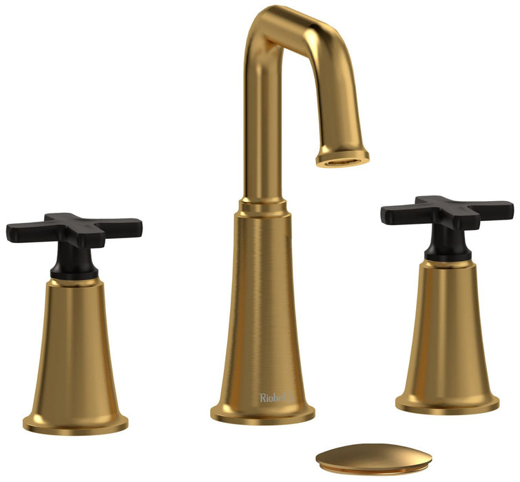 Riobel MMSQ08 Momenti Widespread Lavatory Faucet with U-Spout