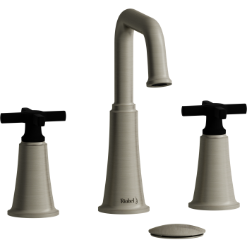 Riobel MMSQ08 Momenti Widespread Lavatory Faucet with U-Spout