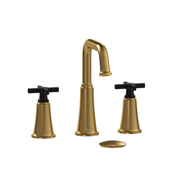 Riobel MMSQ08 Momenti Widespread Lavatory Faucet with U-Spout
