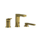 Riobel MMSQ12 Momenti 4-Hole Deck Mount Tub Filler with U-Spout