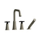 Riobel MMSQ12 Momenti 4-Hole Deck Mount Tub Filler with U-Spout