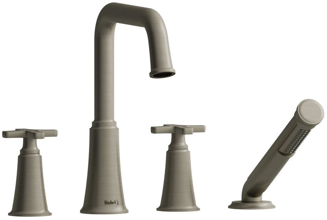 Riobel MMSQL01 Momenti Single Handle Tall Lavatory Faucet with U-Spout