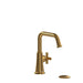 Riobel MMSQS01 Momenti Single Handle Lavatory Faucet with U-Spout