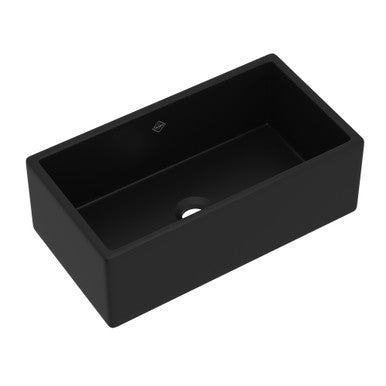 Shaws MS3318 33" Shaker Single Bowl Apron Front Fireclay Kitchen Sink