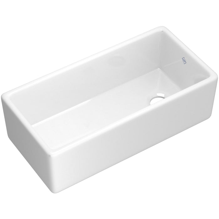 Shaws MS3618 36" Shaker Single Bowl Apron Front Fireclay Kitchen Sink