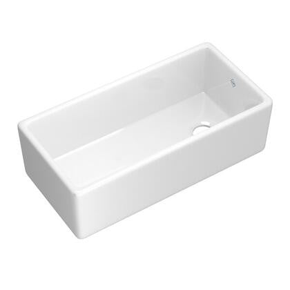 Shaws 39" Shaker Double Bowl Apron Front Fireclay Kitchen Sink